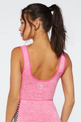 Active Checkered Seamless Romper