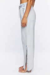 90s-Fit Snap-Button Jeans