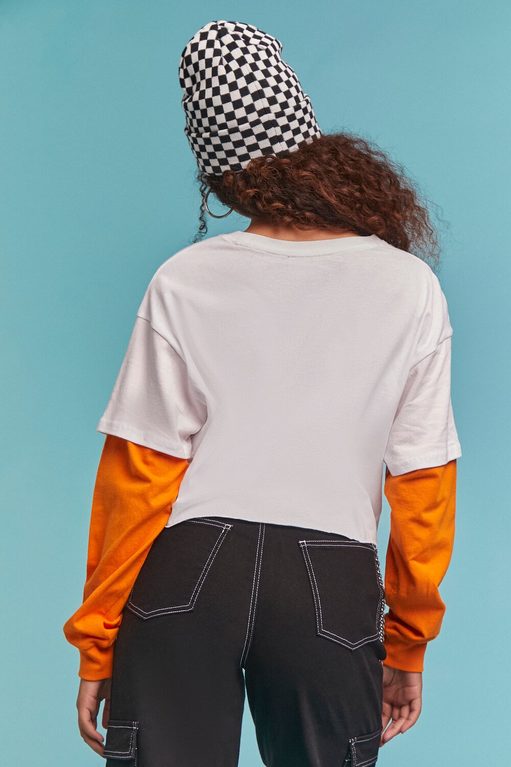 Airwalk Cropped Combo Tee