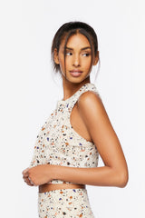 Active Terrazzo Print Tank Top