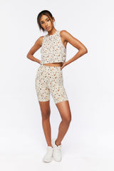 Active Terrazzo Print Tank Top