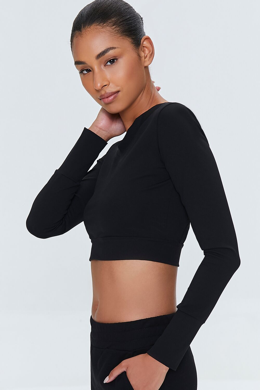 Active Cutout Crop Top