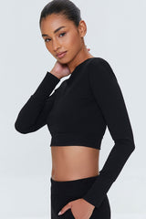 Active Cutout Crop Top