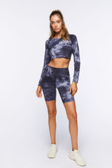 Active Tie-Dye Crop Top