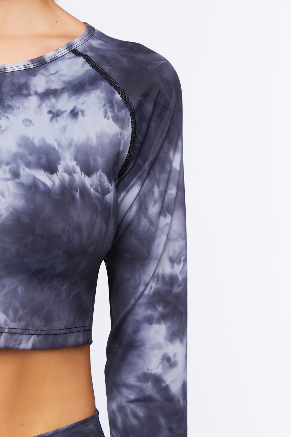 Active Tie-Dye Crop Top