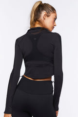 Active Zip-Up Cropped Jacket