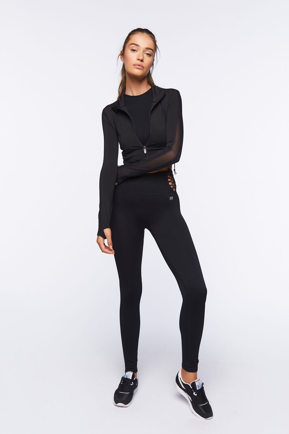 Active Zip-Up Cropped Jacket