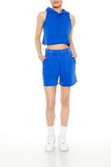 Active French Terry Sleeveless Hoodie