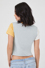ACDC Graphic Cropped Tee