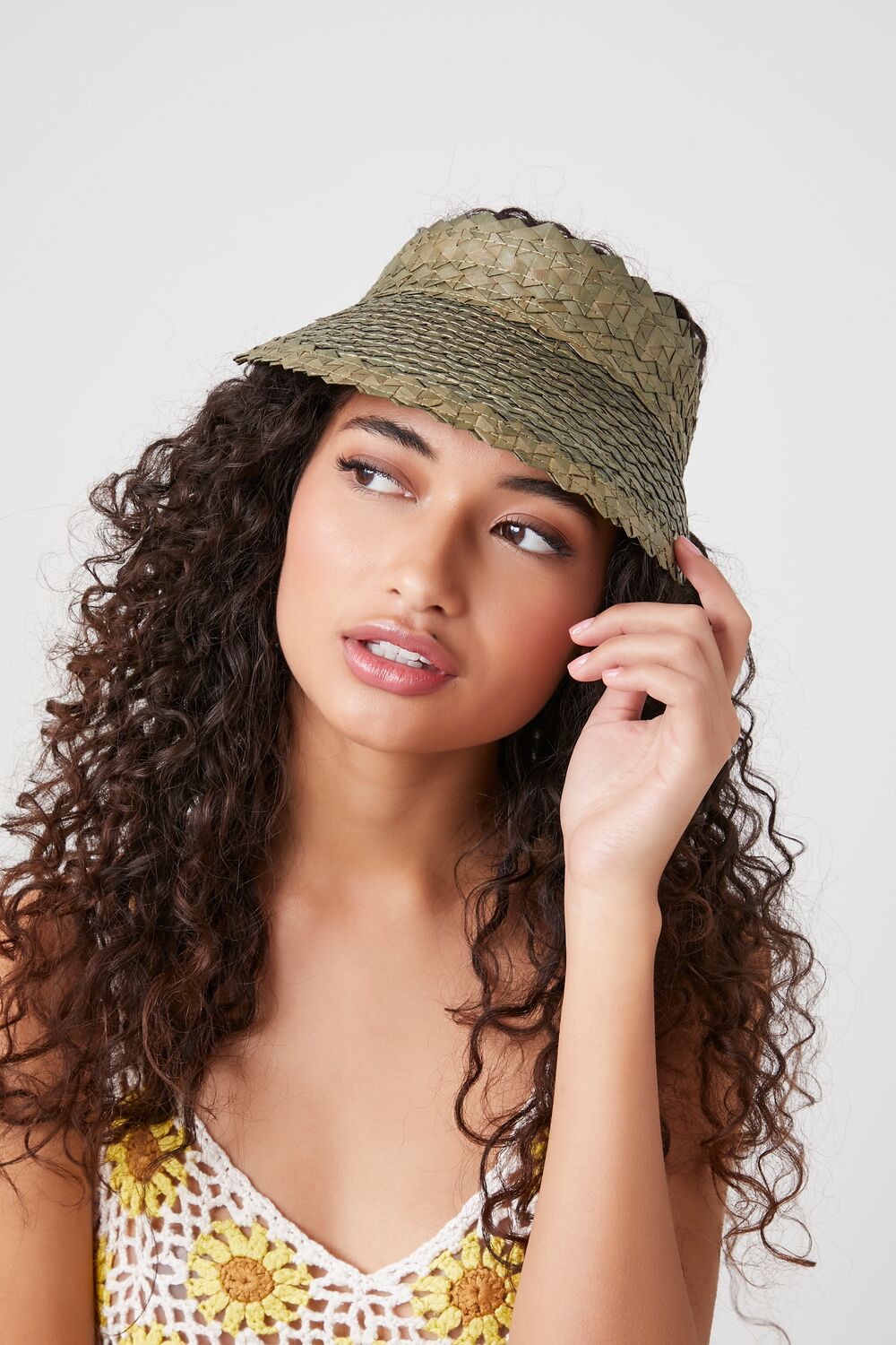 Basketwoven Sun Visor