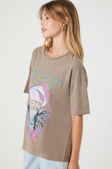 Broken Heart Oversized Graphic Tee