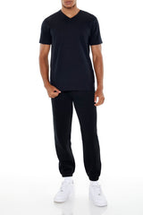 100% Cotton V-Neck Tee