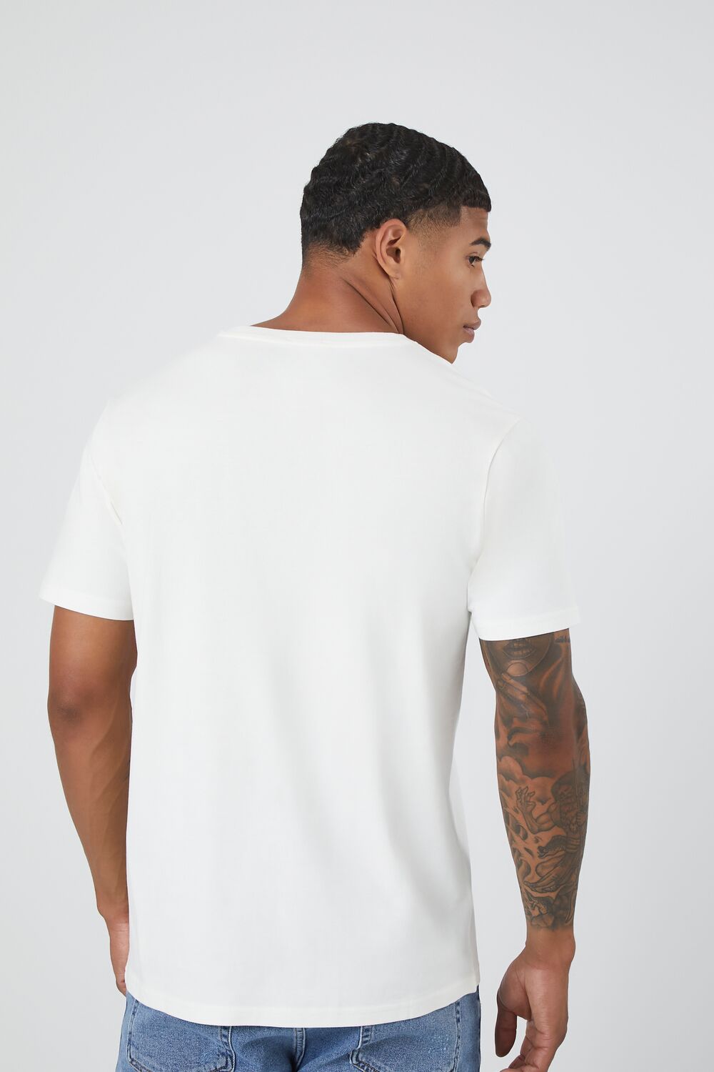 100% Cotton V-Neck Tee