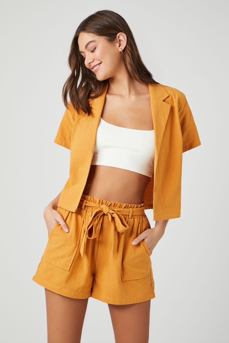 Belted Trouser Shorts
