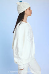 Angel Hello Kitty Embroidered Pullover