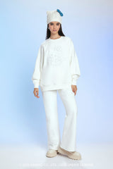 Angel Hello Kitty Embroidered Pullover