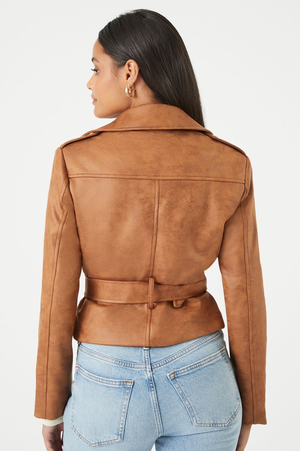 Belted Moto Jacket