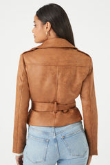 Belted Moto Jacket