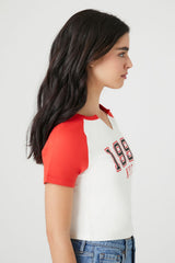 1991 NYC Graphic Raglan Tee