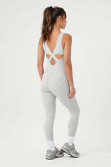 Active Cutout Tank Jumpsuit