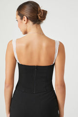 Bow Lace-Trim Cami