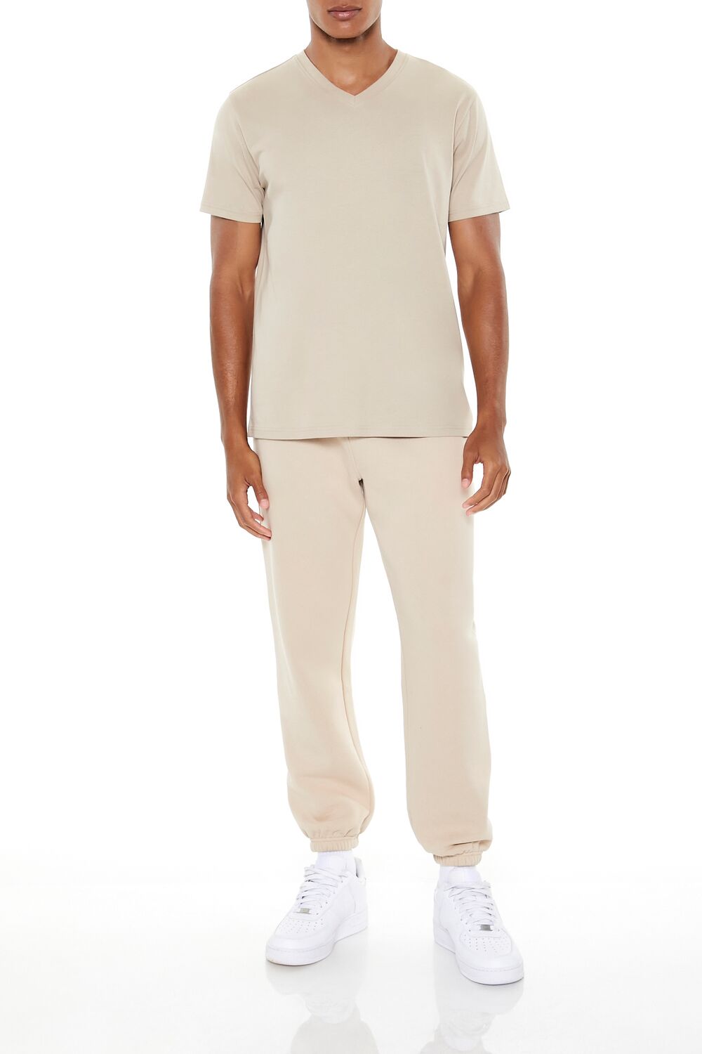 100% Cotton V-Neck Tee