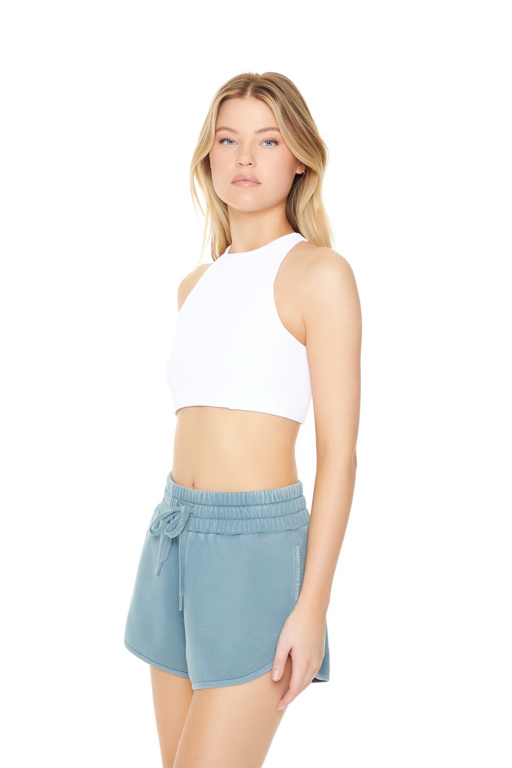 Active Fleece Drawstring Shorts
