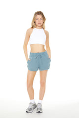 Active Fleece Drawstring Shorts