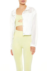 Active Netted Mesh Jacket