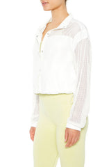Active Netted Mesh Jacket