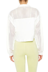 Active Netted Mesh Jacket