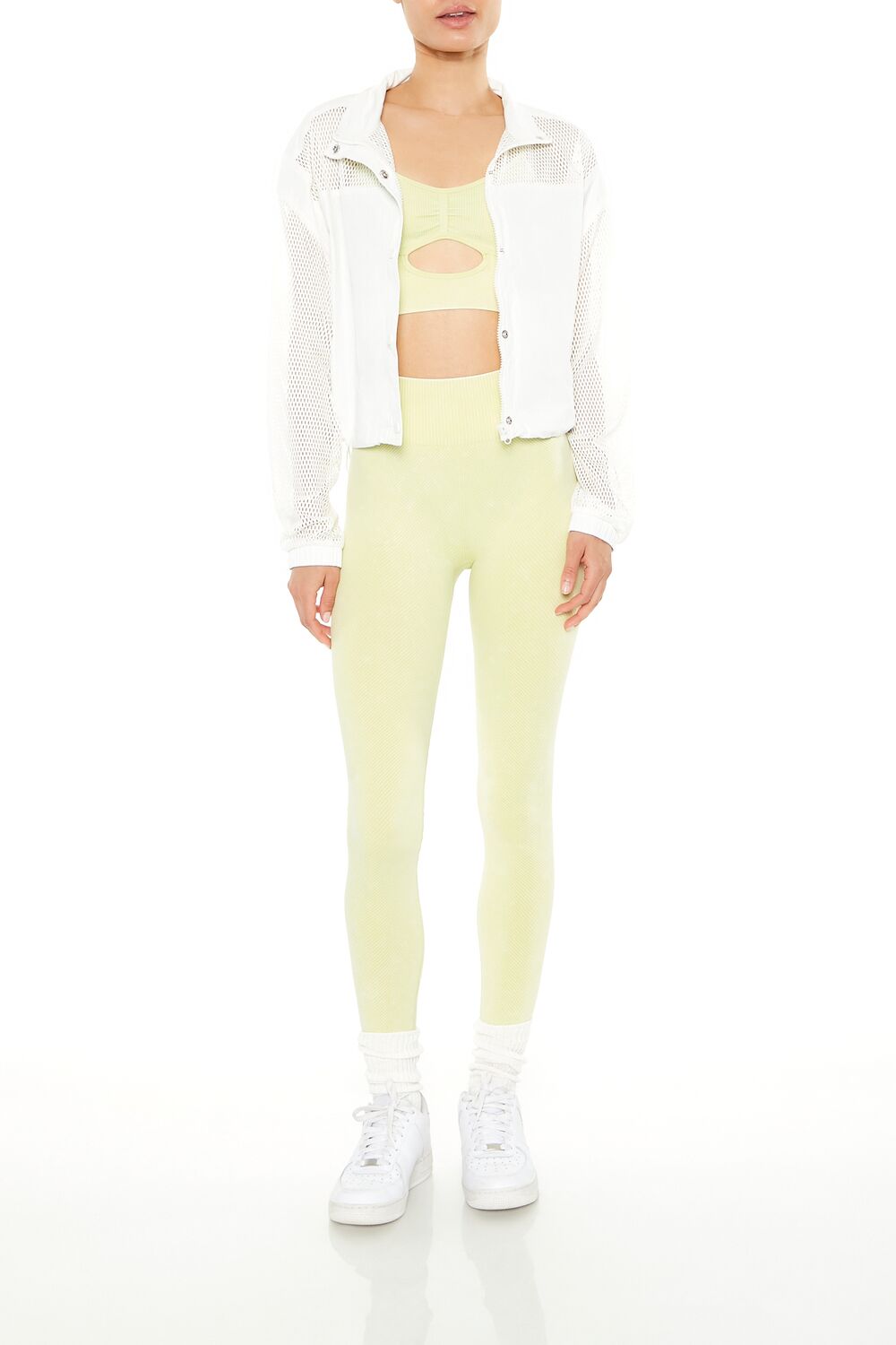 Active Netted Mesh Jacket