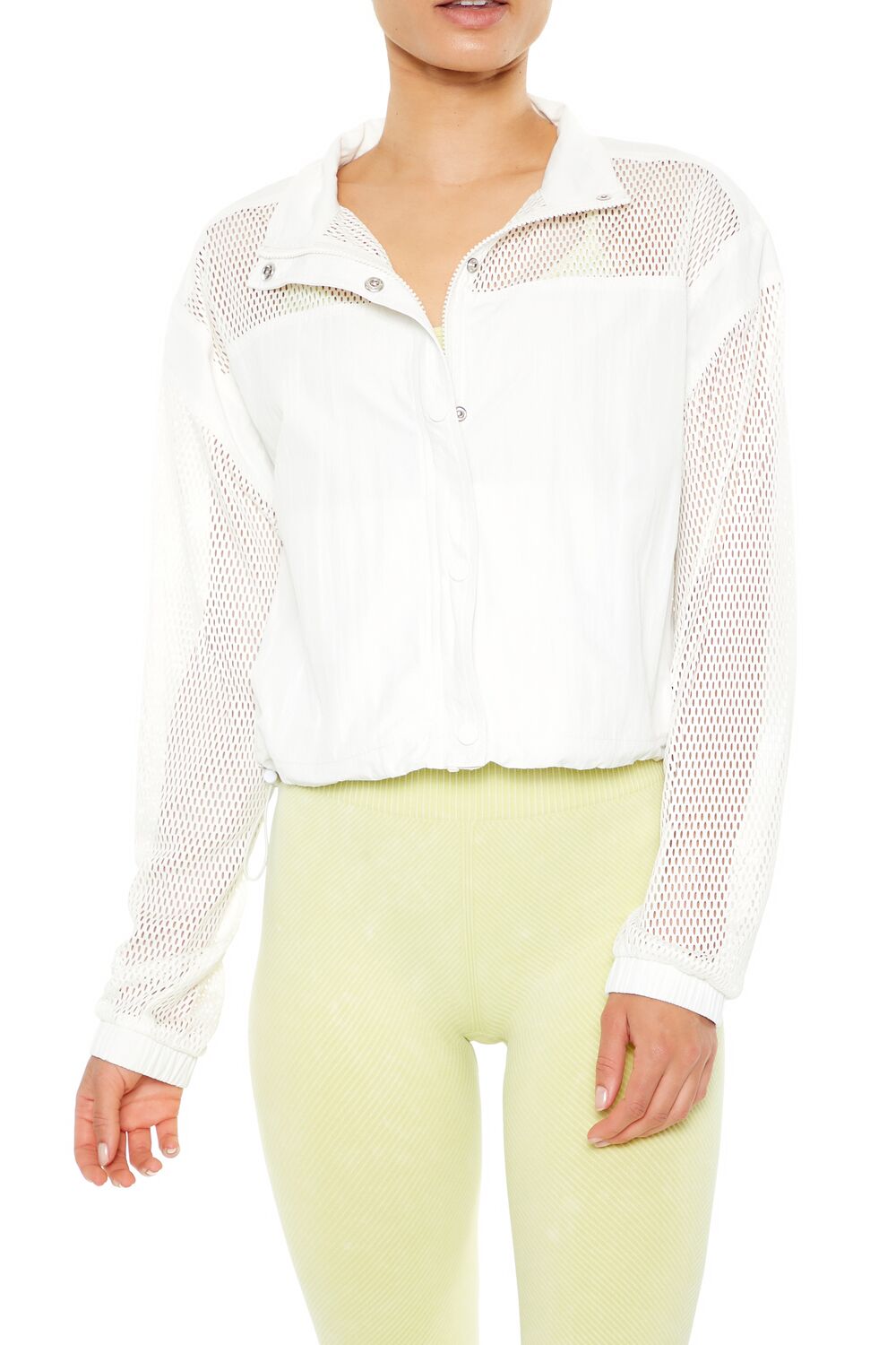 Active Netted Mesh Jacket