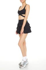 Active Tiered Mini Skort