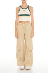 1970 Graphic Cropped Tank Top