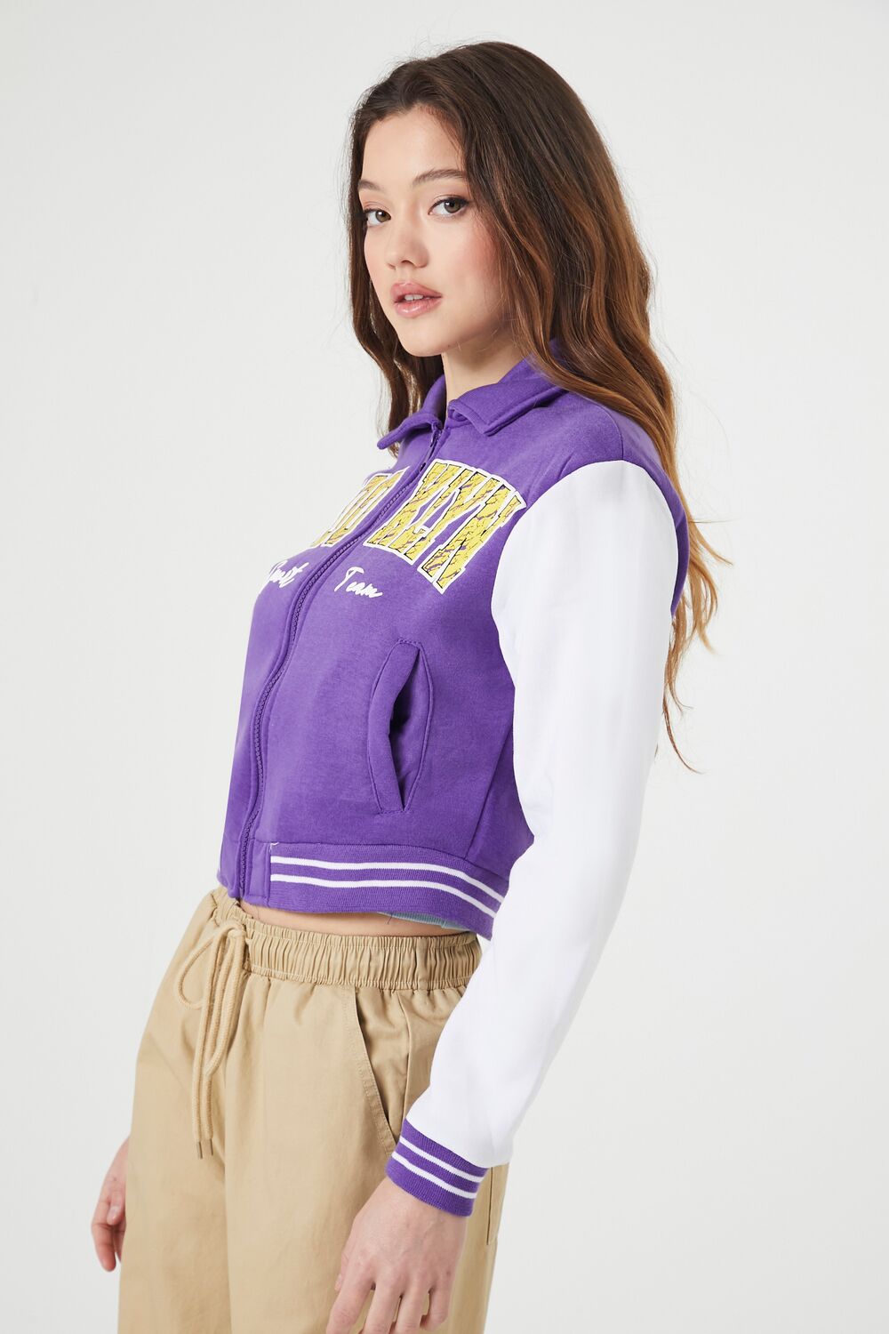 Brooklyn Zip-Up Bomber Jacket