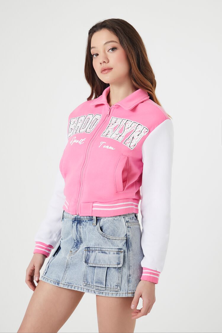 Brooklyn Zip-Up Bomber Jacket