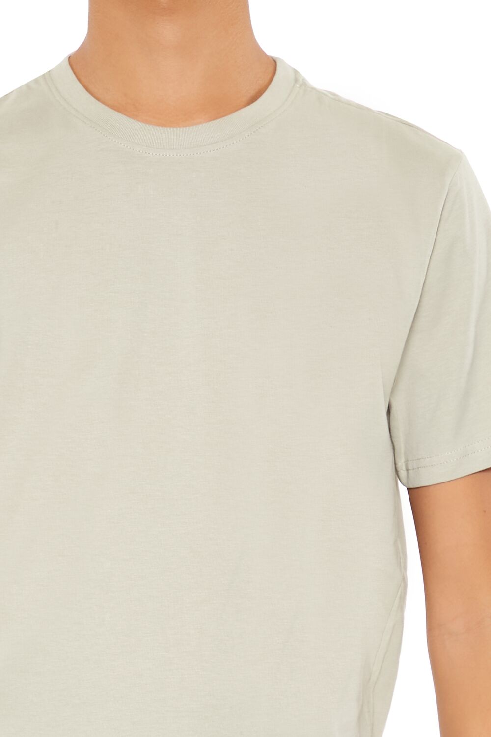 Basic Cotton Crew Tee