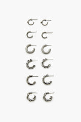 Assorted Hoop Earring Set