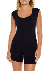 Active Seamless Open-Back Romper
