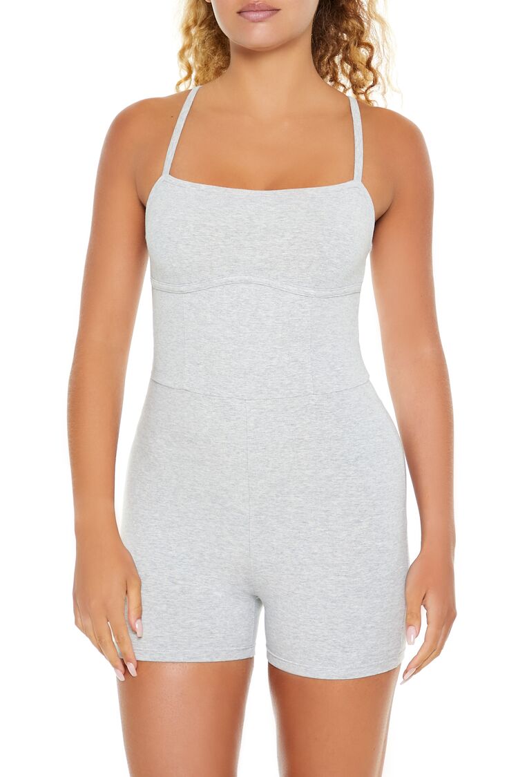 Active Fitted Cami Romper
