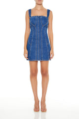 Bodycon Denim Mini Dress