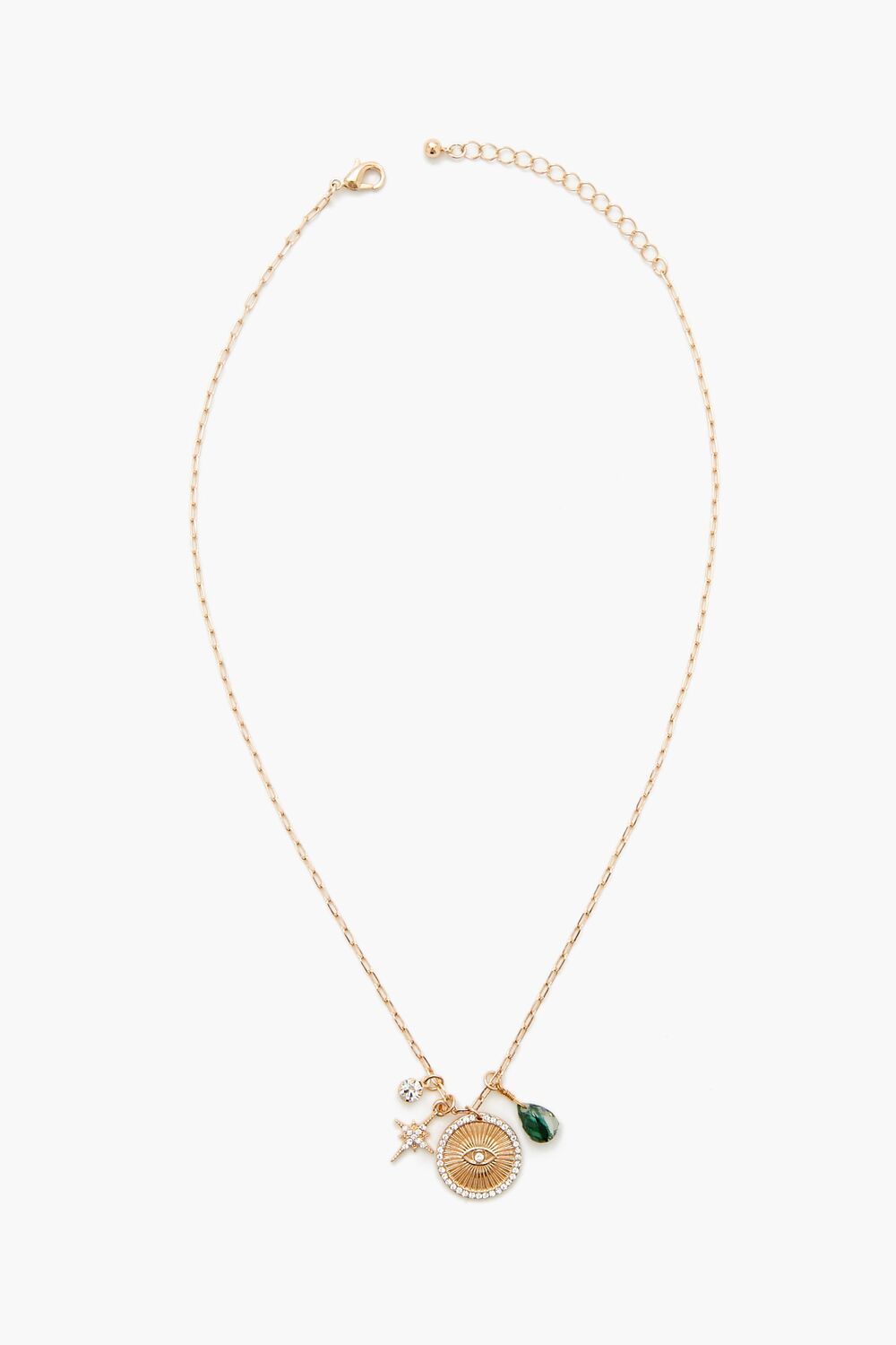 Assorted Eye Charm Necklace