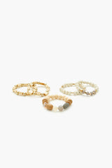 Beaded Stretch Bracelet Set