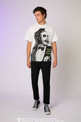 Beetlejuice Beetlejuice Embroidered Tee