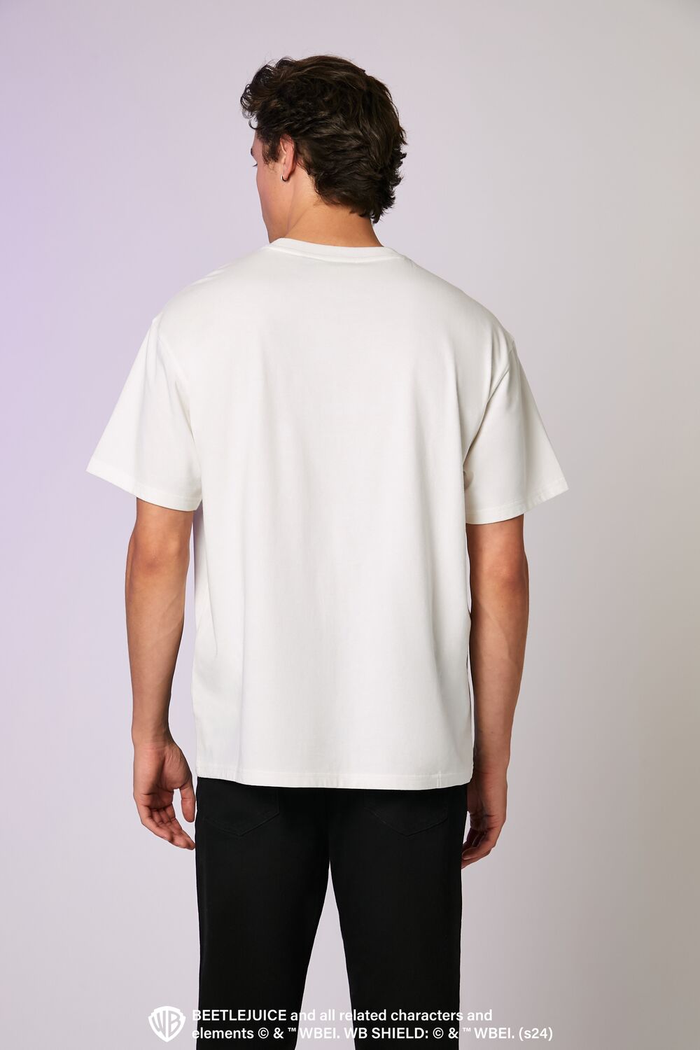 Beetlejuice Beetlejuice Embroidered Tee