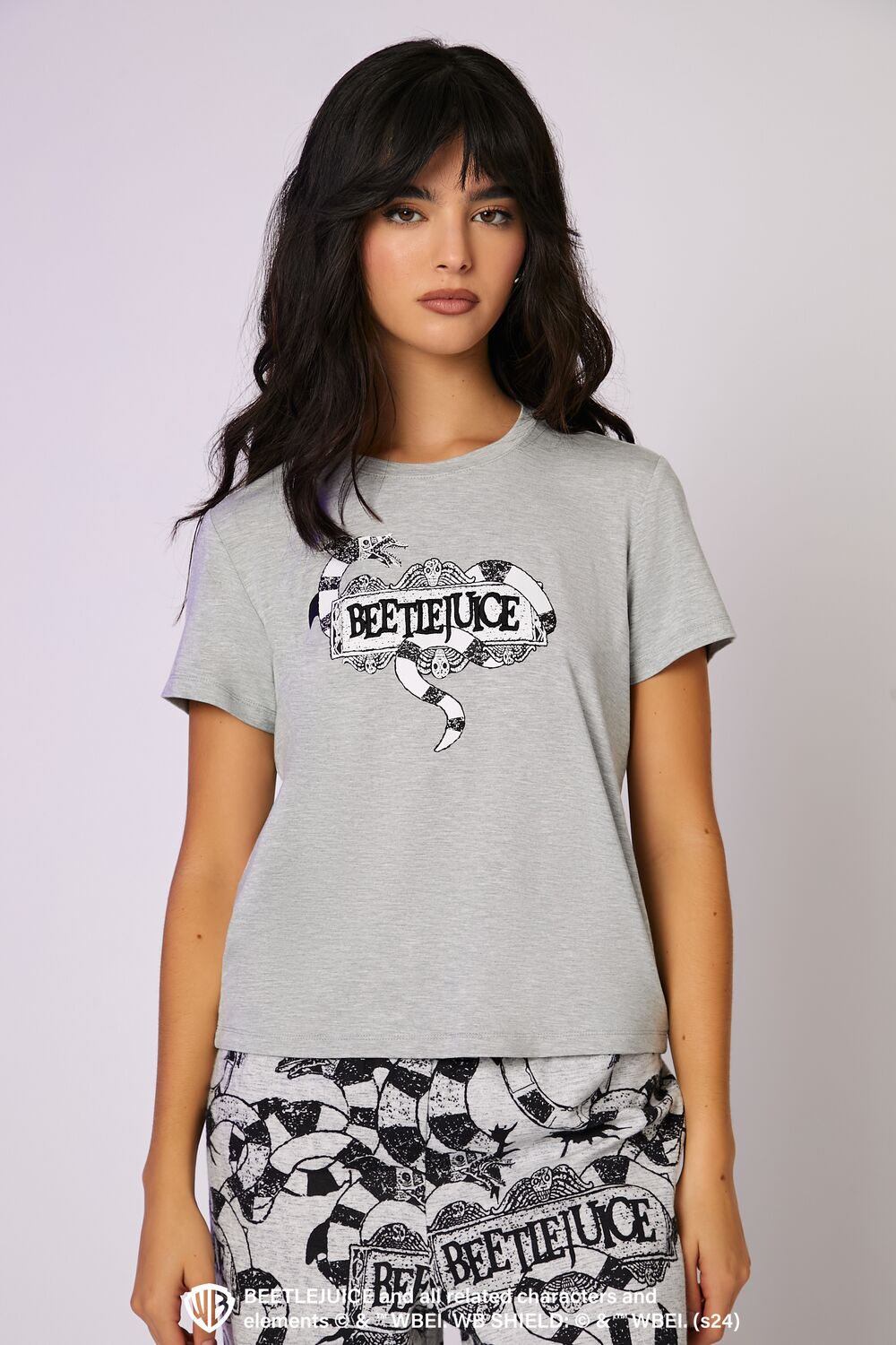 Beetlejuice Beetlejuice Tee & Pants Pajama Set