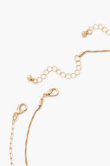Box & Anchor Chain Necklace Set