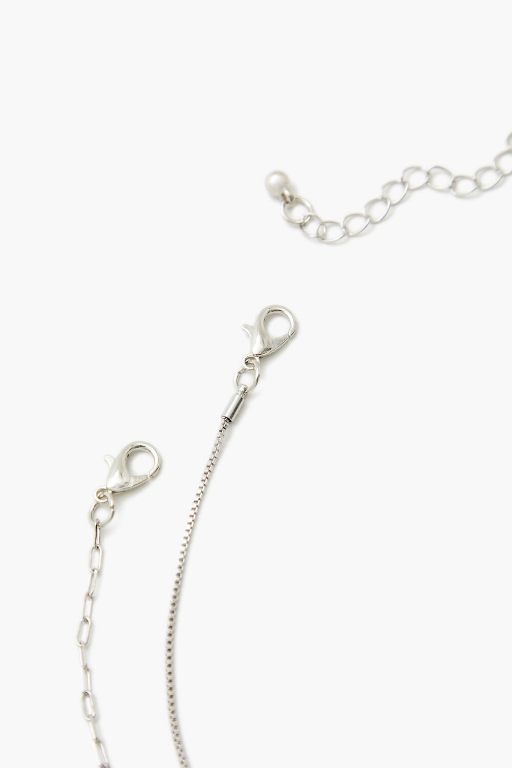 Box & Anchor Chain Necklace Set
