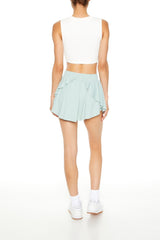 Active Tulip-Hem Flare Skort
